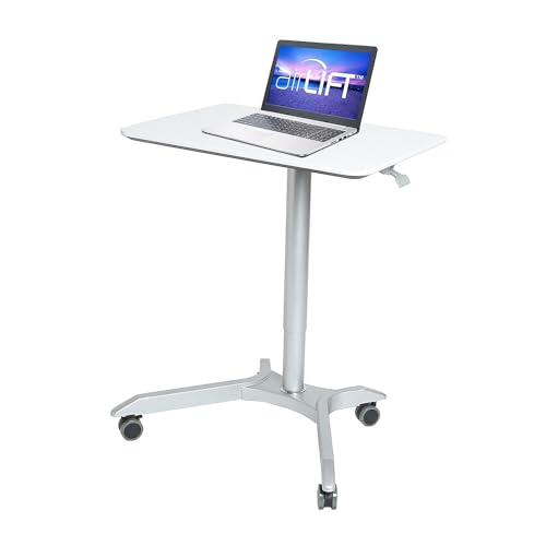 Table Portable Assis-Debout Airlift – Bureau Ergonomique Réglable pour Ordinateur Portable
